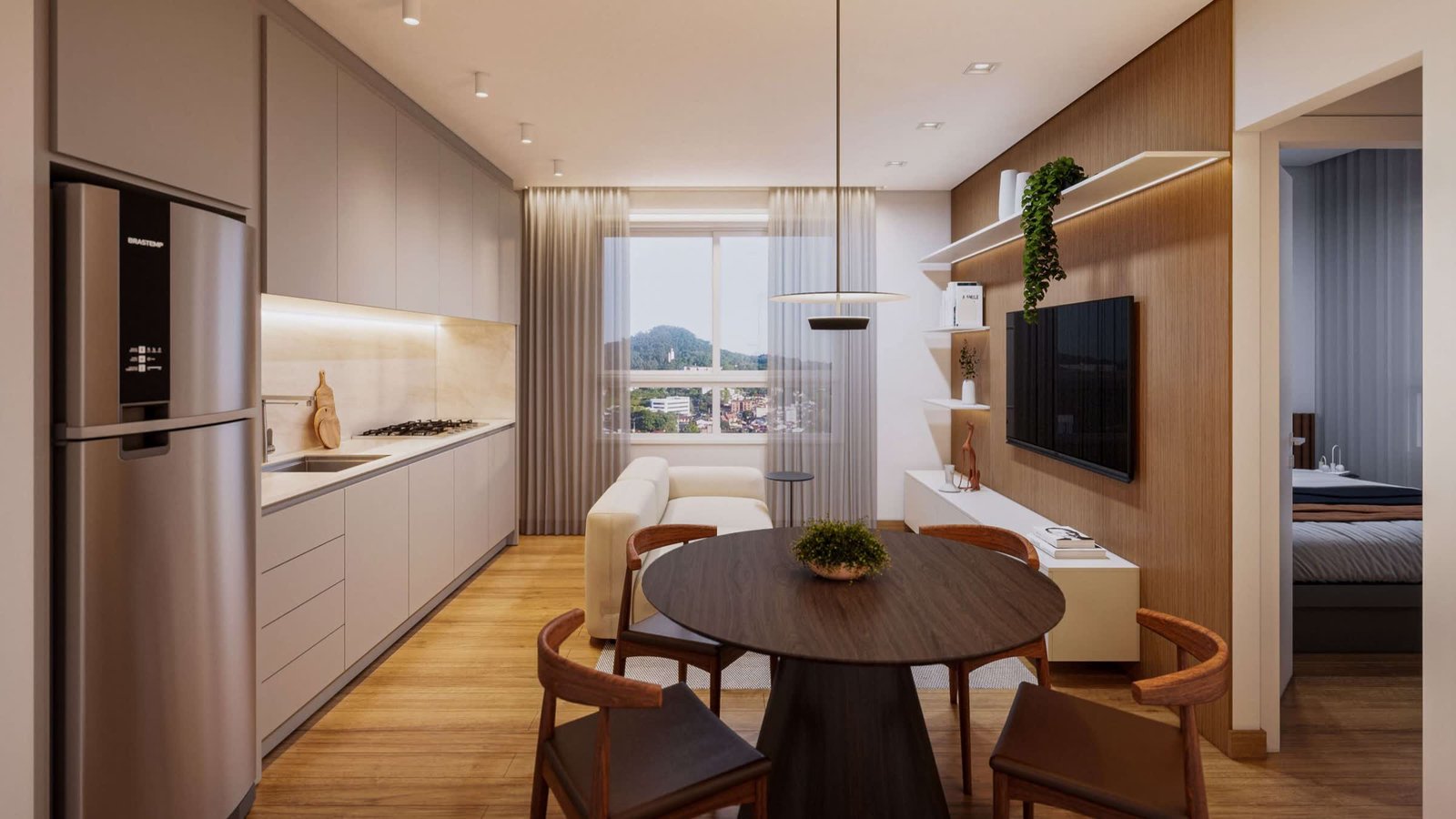 Apartamento de 1 dormitório VERSO